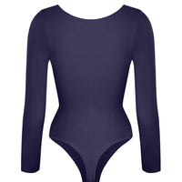 Long Sleeve Ruched Bodysuit
