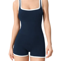 Outlined Ribbed Bodysuit