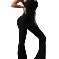 Flared Sports Jumpsuit