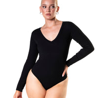 Long Sleeve Scoop Neck Bodysuit