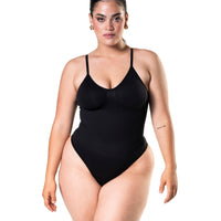 Low Back Snatched Thong Bodysuit