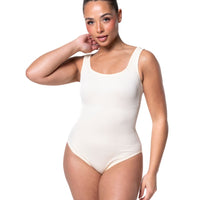 Ribbed Snatched Shapewear Bodysuit