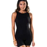 Round Neck Low Back Bodysuit