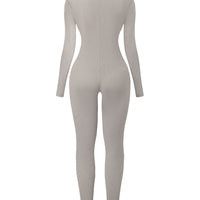 Sculpted Rib Jumpsuit