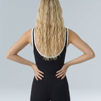 Outlined Ribbed Bodysuit