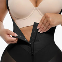 U-Shaped Faja Tummy Control Butt Lift Bodysuit