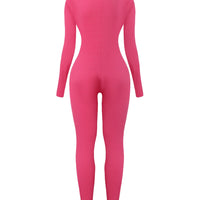 Sculpted Rib Jumpsuit