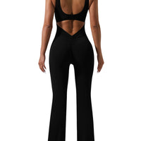 Flared Sports Jumpsuit