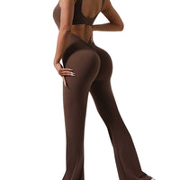 Flared Sports Jumpsuit