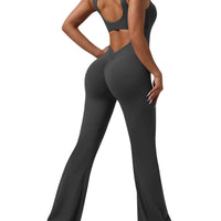 Flared Sports Jumpsuit