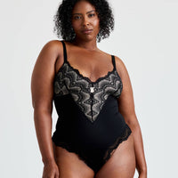 Half Laced Bodysuit