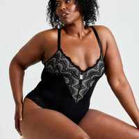 Half Laced Bodysuit