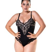 Half Laced Bodysuit