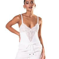 Half Laced Bodysuit