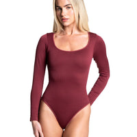 Long Sleeve Thong Bodysuit