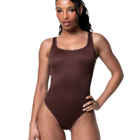 Ribbed Snatched Shapewear Bodysuit