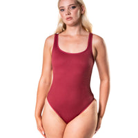 Ribbed Snatched Shapewear Bodysuit